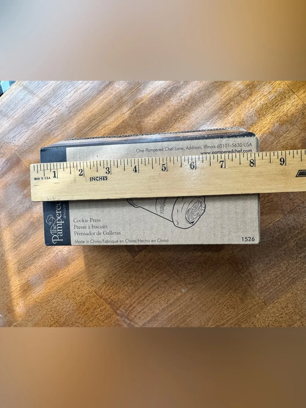 Pampered Chef Cookie Press New Open Box